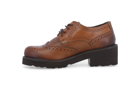 Melluso female Mocassini Pelle 034316W-247151 Marrone